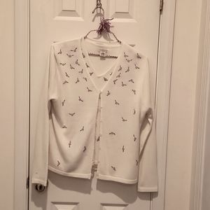 Yarnworks Roses sweater set